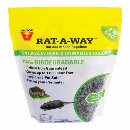 VICTOR Animal Repellent Pellets For Rats 3 lb M807